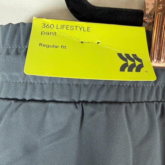 Men's 360 Lifestyle Drawstring Pants - All In Motion Gray XL Moisture Wicking - Picture 11 of 13